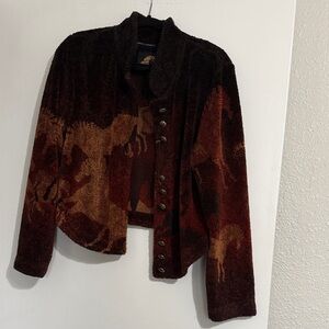 Vintage Women's Country Brown Jacket
